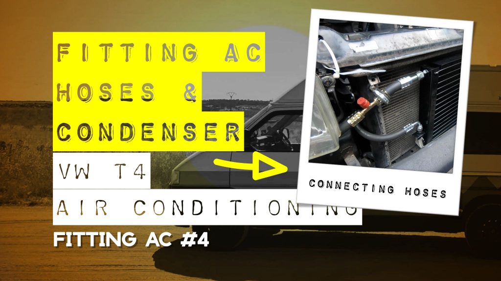 Installing custom Aircon Hoses