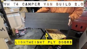 lightweight plywood doors for camper van
