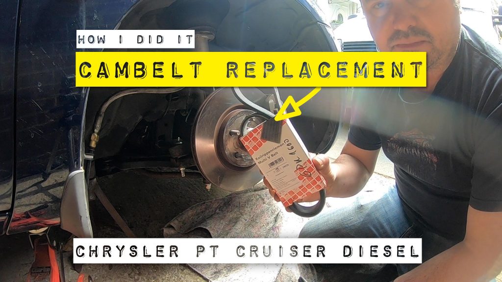 pt cruiser serpentine auxillary belt replacement